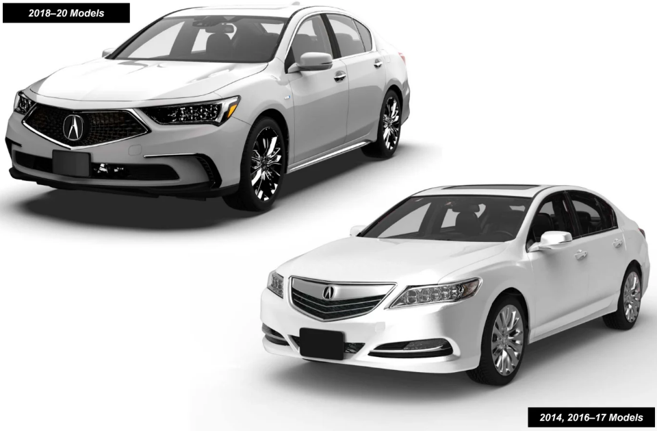 Acura RLX Sport Hybrid EV reference image