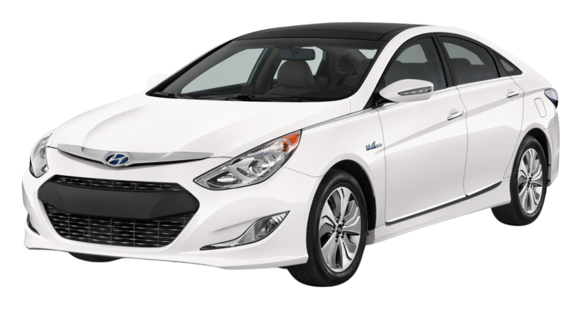 Hyundai Sonata Hybrid Car 4 door reference image